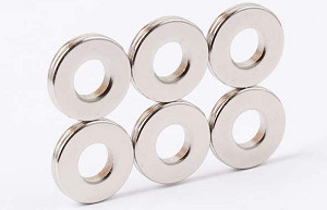 آهنرباهای دائمی قوی خاکی کمیاب آهنرباهای نئودیمیوم حلقه Ndfeb