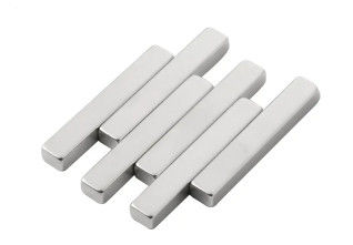 آهنرباهای میله صنعتی تخت Ni Cu Ni آهنرباهای طولانی قوی سفارشی شده