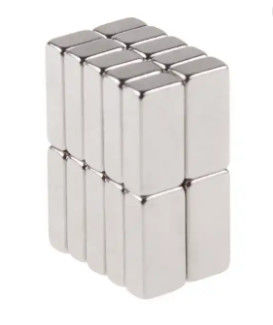 میله آهنرباهای نئودیمیوم اندود نیکل آبکاری نیکل آهنرباهای نواری قوی N35-N52