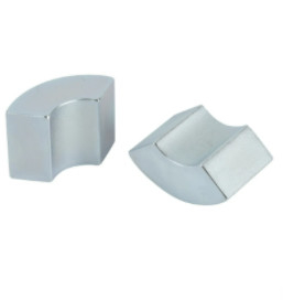 آهنرباهای NdFeB Arc Coating Zn N35-N52 ISO14001 آهنرباهای سفارشی شکل