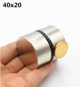 N52 40x20 mm فوق العاده قوی گرد خاکی کمیاب اسپیکر قدرتمند دیسک NdFeB مگنت